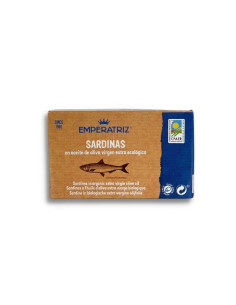 Sardina en aceite oliva bio lata 125ml Emperatriz